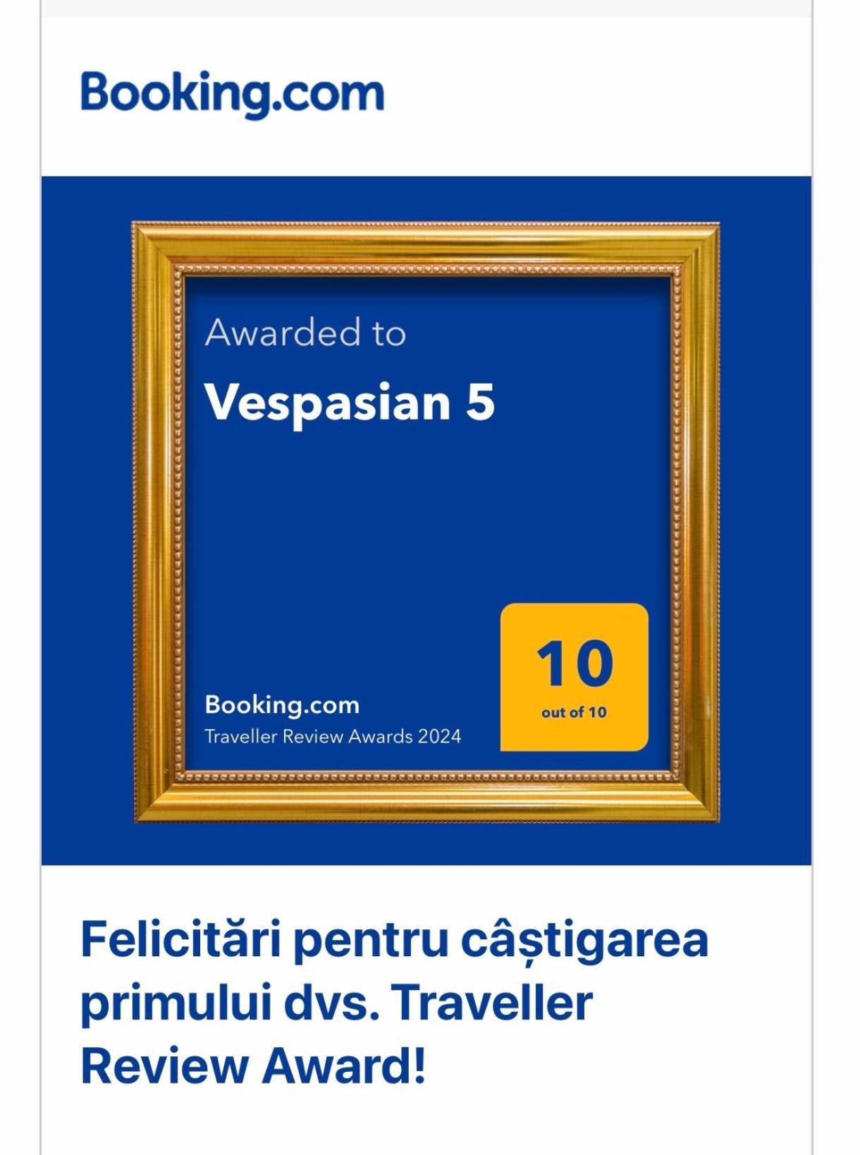 Vespasian 5 Bukarest Exterior foto